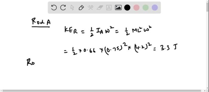 Two thin rods of length l are rotating