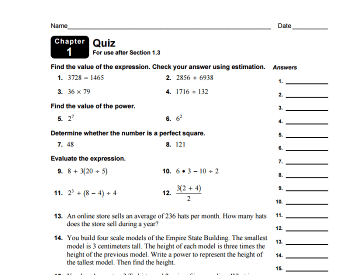 Big ideas math answers chapter 3