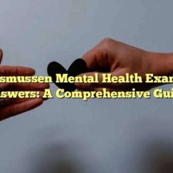 Rasmussen mental health exam 3