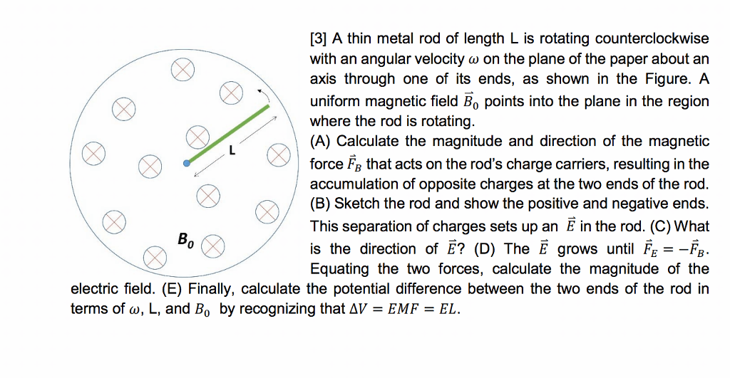 Two thin rods of length l are rotating