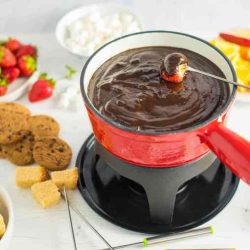 Fondue melting pot