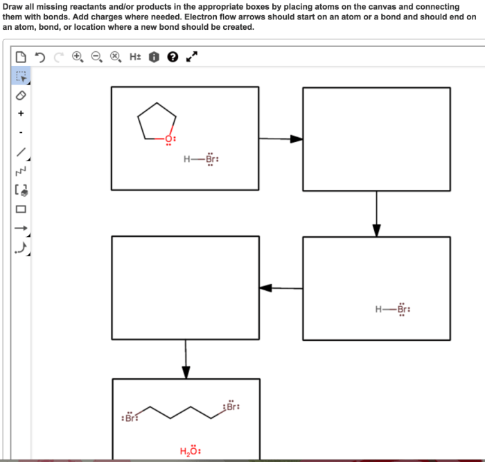 Propose a mechanism for the following reaction